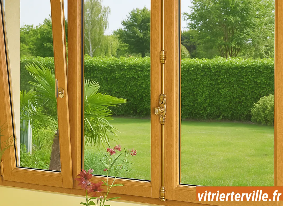 Installation de fenêtre en bois sur mesure Terville